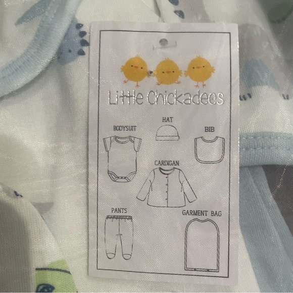 Little Chickadees  6 Piece Set 6-9 month - Picture 4 of 4